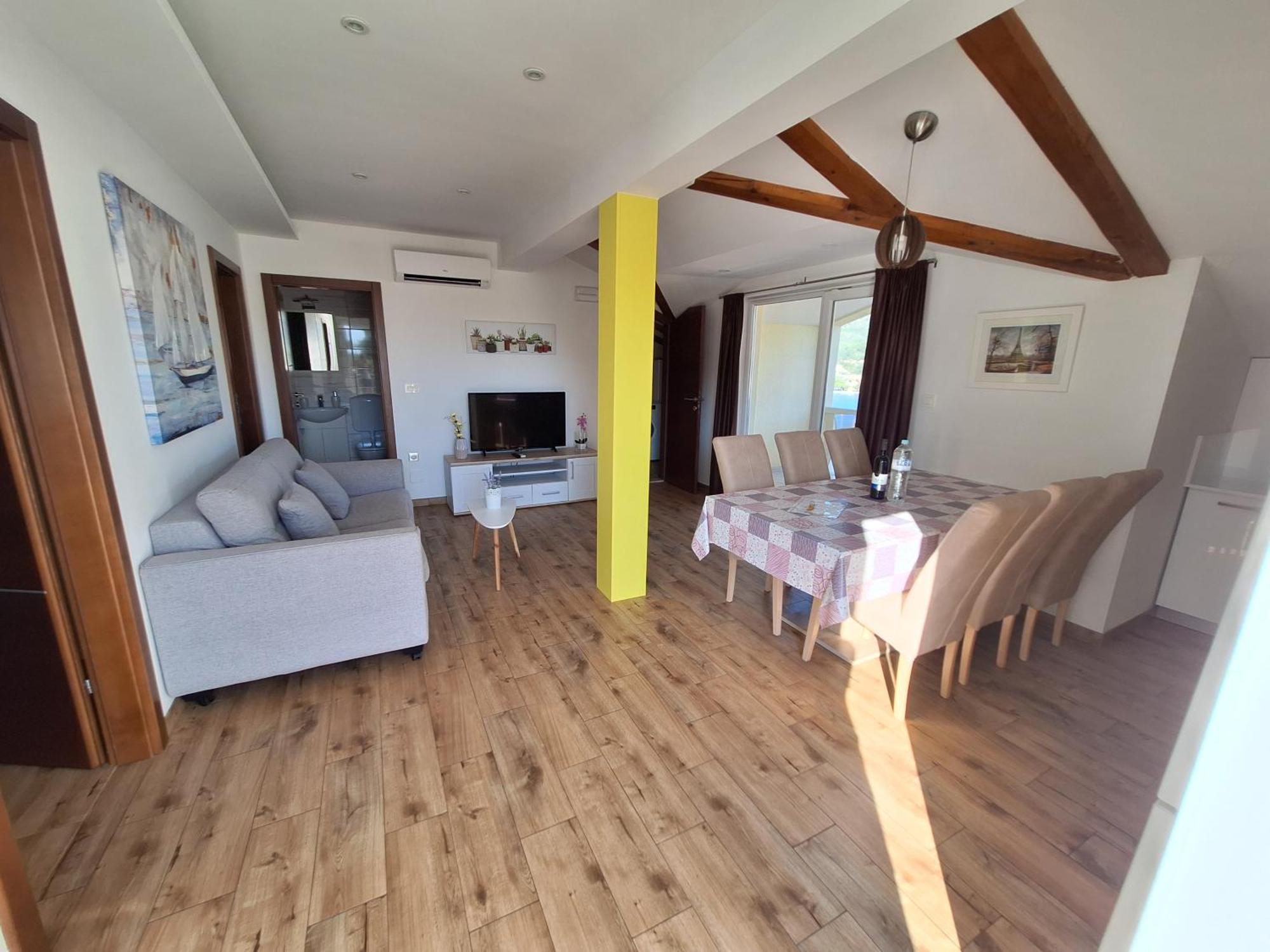 Apartments Sisevic - Comfort Apartments With Balconies And Sea View سلانو المظهر الخارجي الصورة
