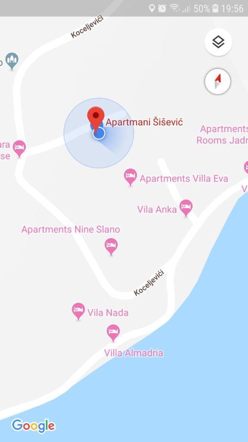 Apartments Sisevic - Comfort Apartments With Balconies And Sea View سلانو المظهر الخارجي الصورة