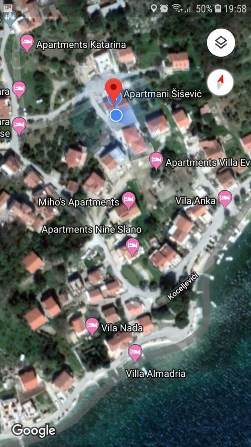 Apartments Sisevic - Comfort Apartments With Balconies And Sea View سلانو المظهر الخارجي الصورة